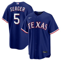 Texas Rangers Corey Seager Royal Alternate 2 Replica Jersey
