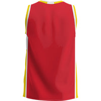 Cal State Stanislaus Warriors Lightweight Basketball Jersey - Red