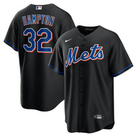 New York Mets Mike Hampton Black 2022 Alternate Replica Player Jersey