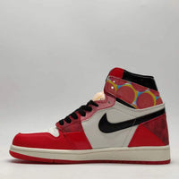 Sneakers, Red White Black Colorway, Lace Up Design, Casual Gift for Sneaker Fans