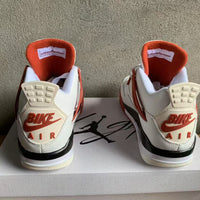 Mid Top Sneakers, Beige Red Colorway, Lace Up Design, Casual Gift for Sneaker Fans