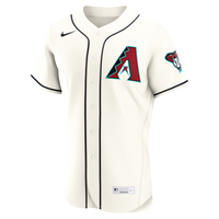 Arizona Diamondbacks Cream Home Authentic Custom Jersey