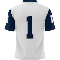 #1 New Hampshire Wildcats Football Jersey - White
