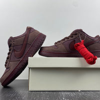 Sneakers, Burgundy Colorway, Valentine Design, Lace Up Design, Casual Gift for Sneaker Fans