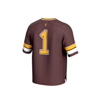 #1 Arizona State Sun Devils Lightweight Collegiate Football Fashion Jersey - Maroon