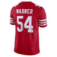 San Francisco 49ers Fred Warner Scarlet Limited Jersey