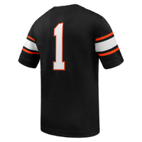 #1 Oklahoma State Cowboys Game Football Jersey - Black