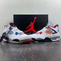 Sneakers, White Black Red Colorway, Lace Up Design, Casual Gift for Sneaker Fans