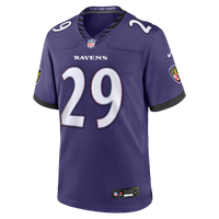 Baltimore Ravens Chandler Rivers Purple Team Game Jersey
