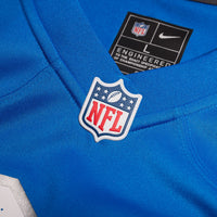 Detroit Lions Malcolm Rodriguez Blue Game Jersey