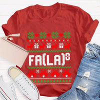 Humorous Holiday Mathematics Shirt, Bell and Elk Math Christmas T-Shirt, Christmas Elk Math Teacher Graphic Tee, Xmas STEM Present
