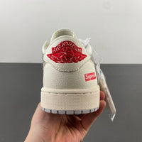 Low Top Sneakers, Off White Gray Colorway, Reverse Hook Design, Lace Up Design, Casual Gift for Sneaker Fans