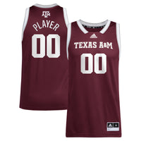 Texas A&M Aggies Pick-A-Player NIL Basketball Jersey - Maroon
