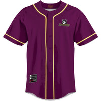 Bloomsburg Huskies Lightweight Baseball Jersey - Maroon