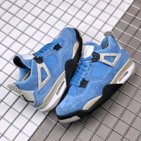 Sneakers, University Blue Colorway, Lace Up Design, Casual Gift for Sneaker Fans