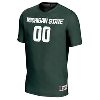 Michigan State Spartans NIL Pick-A-Player Soccer Jersey - Green