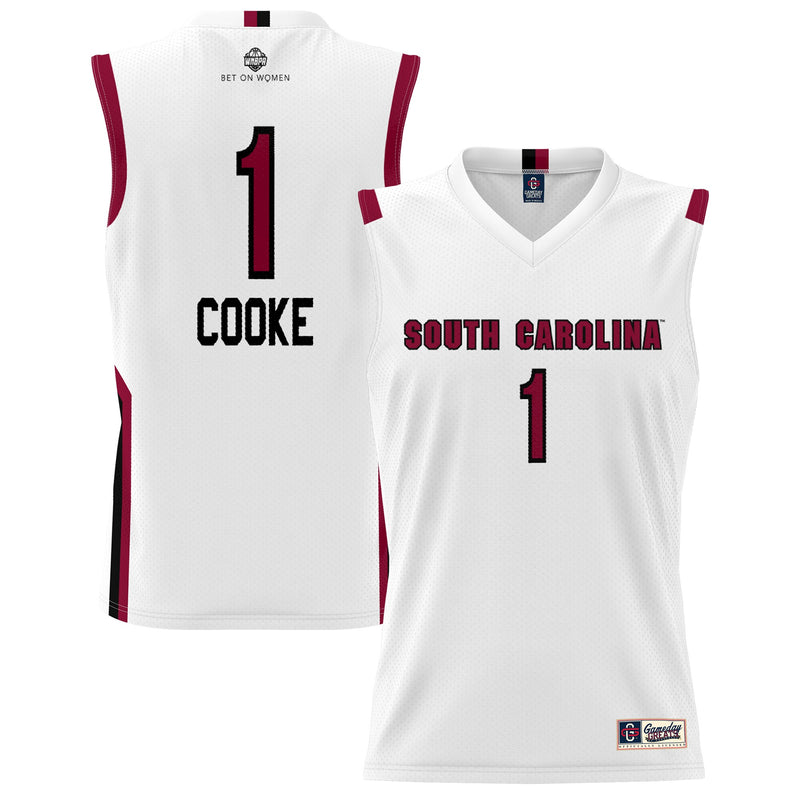 South Carolina Gamecocks Lightweight Basketball Alumni Jersey - White