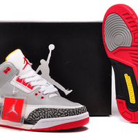 Low Top Sneakers, Black Red Gray Colorway, Lace Up Design, Casual Gift for Sneaker Fans