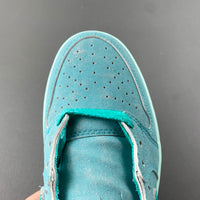 Low Top Sneakers, Blue Colorway, Lace Up Design, Casual Gift for Sneaker Fans