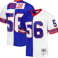 New York Giants Lawrence Taylor Royal/White 1986 Split Legacy Replica Jersey