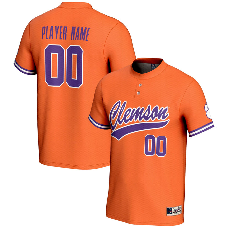 Clemson Tigers NIL Pick-A-Player Lightweight Softball Jersey - Orange