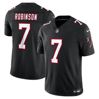 Atlanta Falcons Bijan Robinson Black Alternate Throwback Stitched Limited Jersey