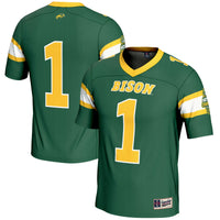 #1 NDSU Bison 2024 NCAA FCS Football National Champions Lightweight Fashion Jersey - Green