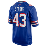 Buffalo Bills Dorian Strong Royal Team Game Jersey