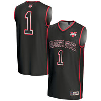 #1 Valdosta State Blazers Lightweight Basketball Jersey - Black