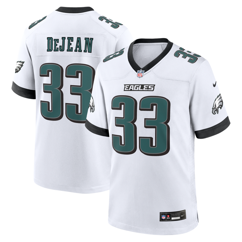 Philadelphia Eagles Cooper DeJean White Game Jersey