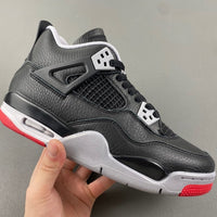 Low Top Sneakers, Black Red Gray Colorway, Lace Up Design, Casual Gift for Sneaker Fans