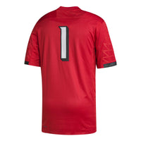 #1 Louisville Cardinals Premier Football Jersey - Cardinal
