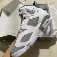 Sneakers, White Gray Colorway, Lace Up Design, Casual Gift for Sneaker Fans
