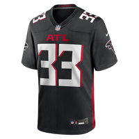 Atlanta Falcons Michael Turner Black Game Retired Player Jersey