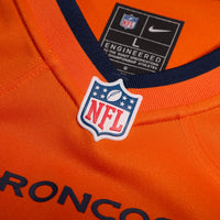 Denver Broncos Nate Adkins Orange Team Game Jersey