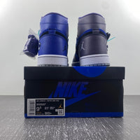 Low Top Sneakers, Royal Blue Black Purple Colorway, Lace Up Design, Casual Gift for Sneaker Fans