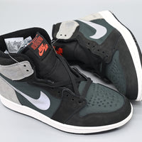 Sneakers, Green Black Gray Colorway, Reflective Detail, Lace Up Design, Casual Gift for Sneaker Fans
