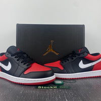 Low Top Sneakers, White Black Red Colorway, Lace Up Design, Casual Gift for Sneaker Fans