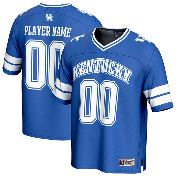 Kentucky Wildcats NIL Pick-A-Player Football Fashion Jersey - Royal