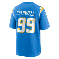 Los Angeles Chargers Jamaree Caldwell Powder Blue Team Game Jersey