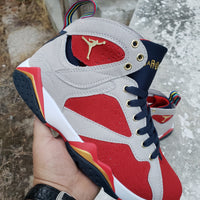 Sneakers, Red Colorway, Lace Up Design, Casual Gift for Sneaker Fans