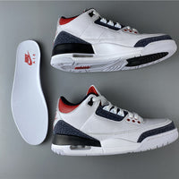 Sneakers, White Black Red Khaki Colorway, Lace Up Design, Casual Gift for Sneaker Fans