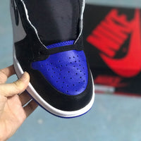 Sneakers, Black Blue White Colorway, Lace Up Design, Casual Gift for Sneaker Fans