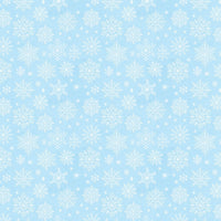 Ice Blue Winter Gift Wrap, Snowflake Wrapping Paper, Christmas Snowflake Gift Wrapping Paper, Holiday Present Wrap, Winter Wonderland Paper