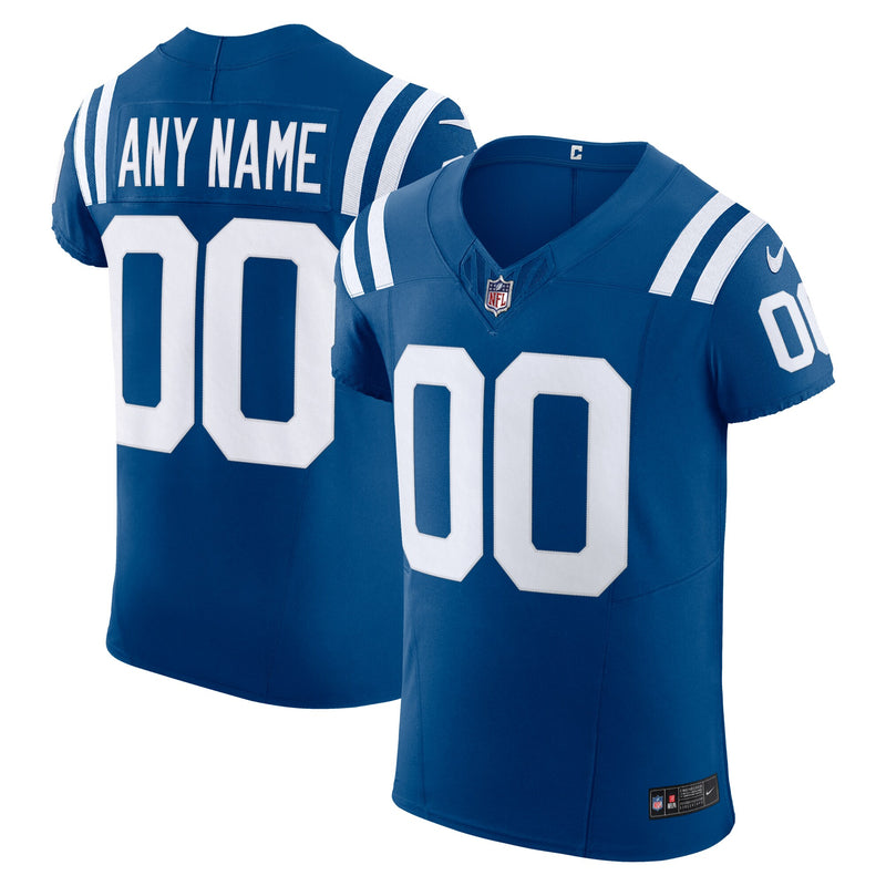 Indianapolis Colts Royal Elite Custom Jersey
