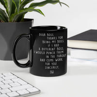Humorous Manager Gag Present Mug, Humorous Boss Coffee Mug, Office Humor Ceramic Cup, Coworker Supervisor Appreciation Christmas Present