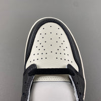 Low Top Sneakers, White Black Colorway, Reverse Hook Design, Lace Up Design, Casual Gift for Sneaker Fans