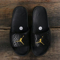 Slides, Multiple Colorways, Cracked Pattern, Casual Gift for Shoe Lovers