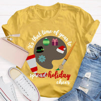 Tis the Season Festive Shirt, Holiday Cheer Christmas T-Shirt, Winter Holiday Graphic Tee, Adorable Christmas Vacation Unisex Present Shirt