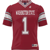 #1 Washington State Cougars Football Jersey - Crimson